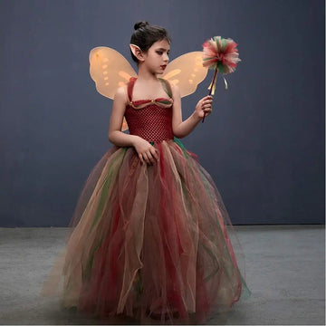 Elf Fairy Princess Costume for Kids