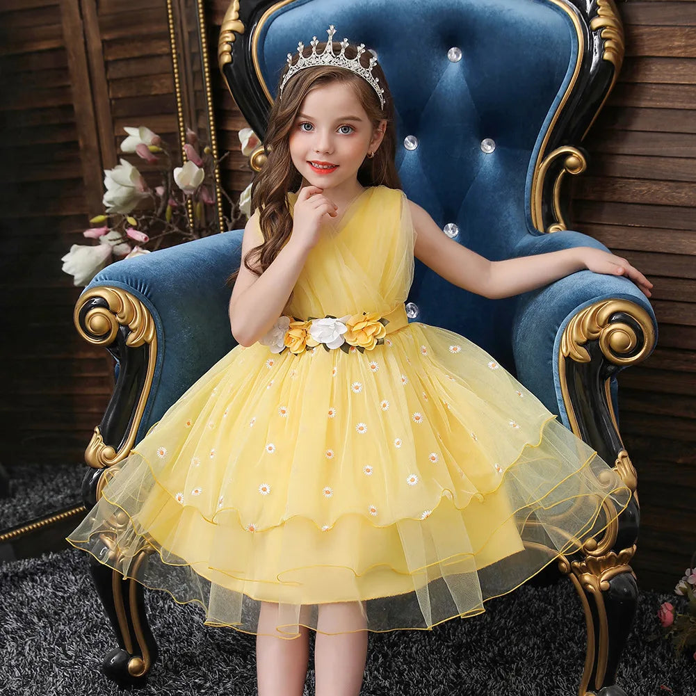 Vestido de princesa con tutú para bebé