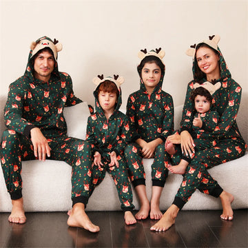 Christmas Family Matching Pajamas Onesies